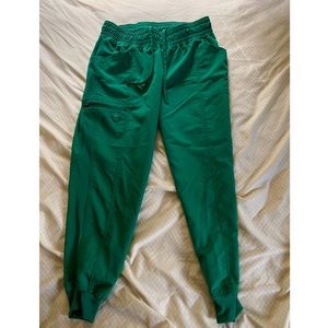 Hunter Green Scrub Joggers